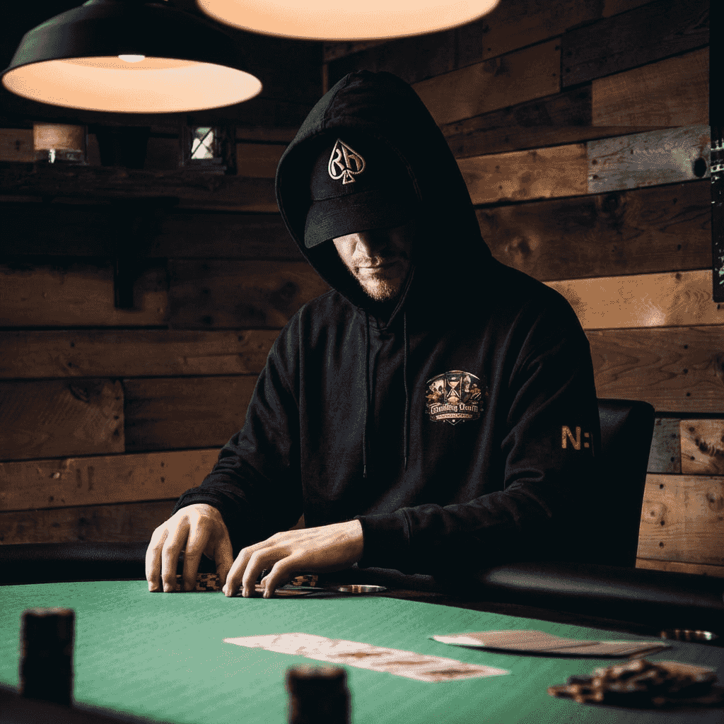 Gambling Death Skull Hoodie Casino Skeleton Poker Sweatshirt