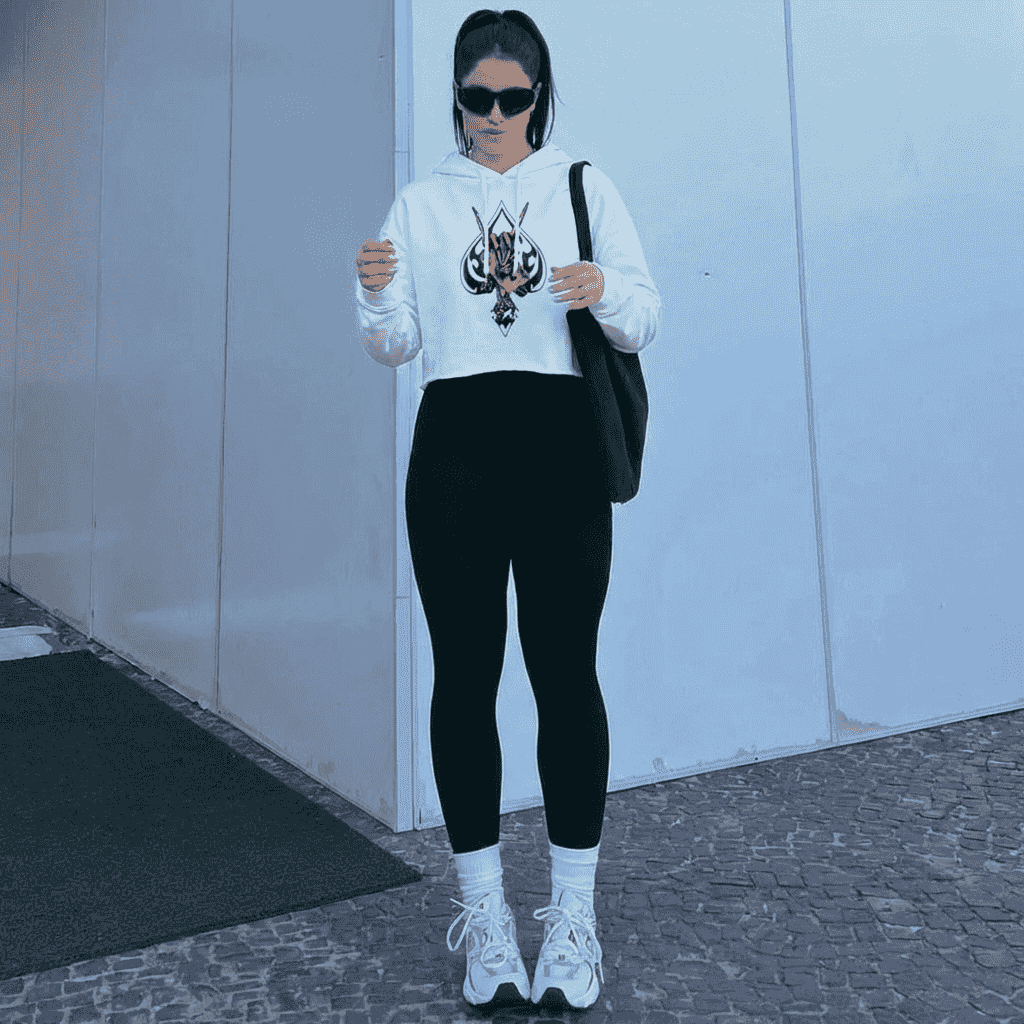 Gambling Death Women’s Cropped Hoodie