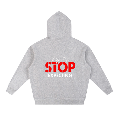 Sun Fade Contrast Tape Fleece Hoodie