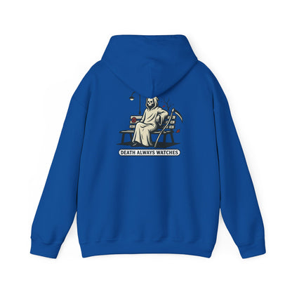 Death always watches hoodies