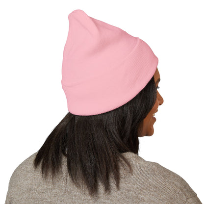 Embroidered Gothic Beanie