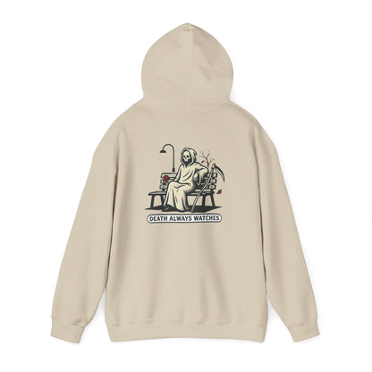 Death always watches hoodies