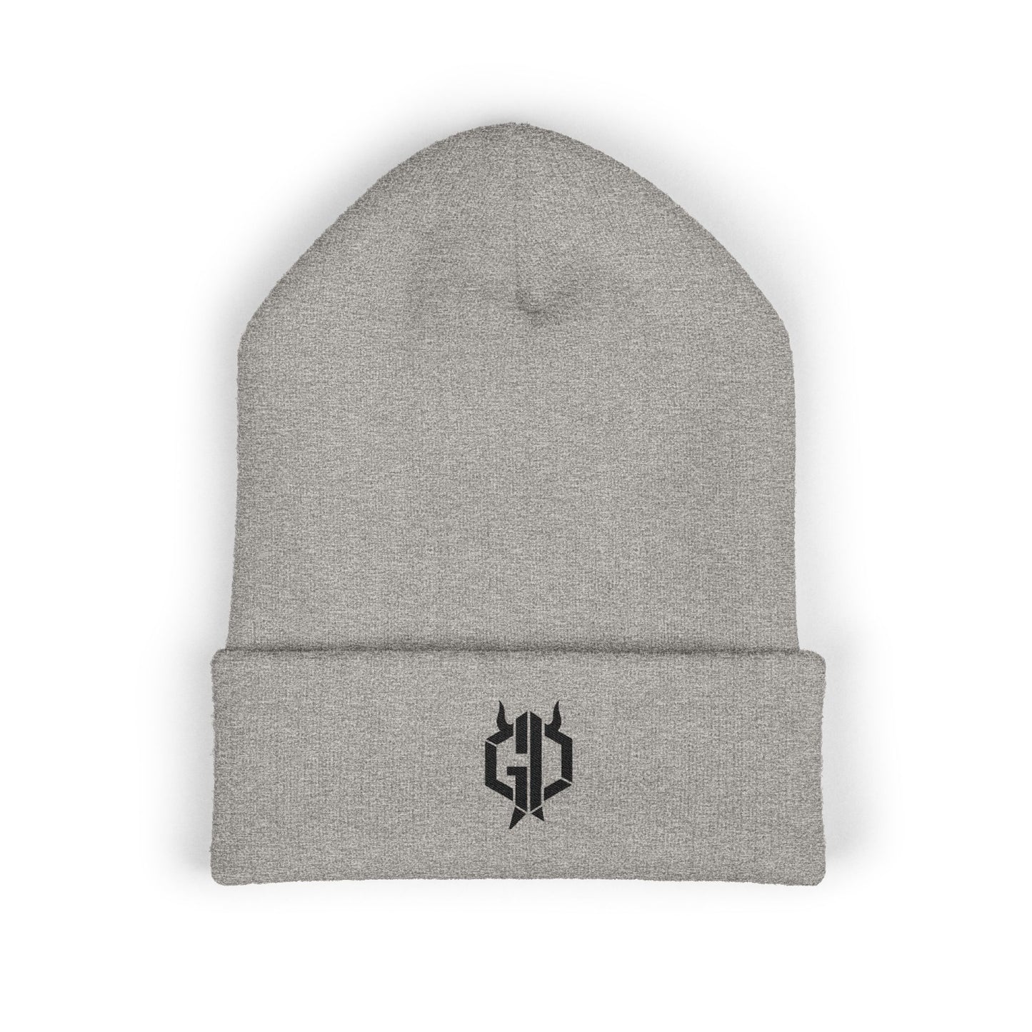 Embroidered Gothic Beanie