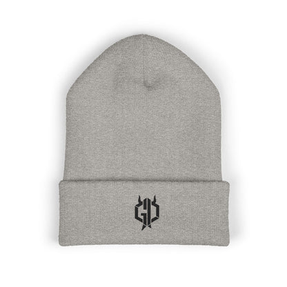 Embroidered Gothic Beanie