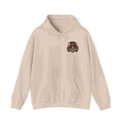 Gambling Death Grim Reaper Poker Graphic Hoodie