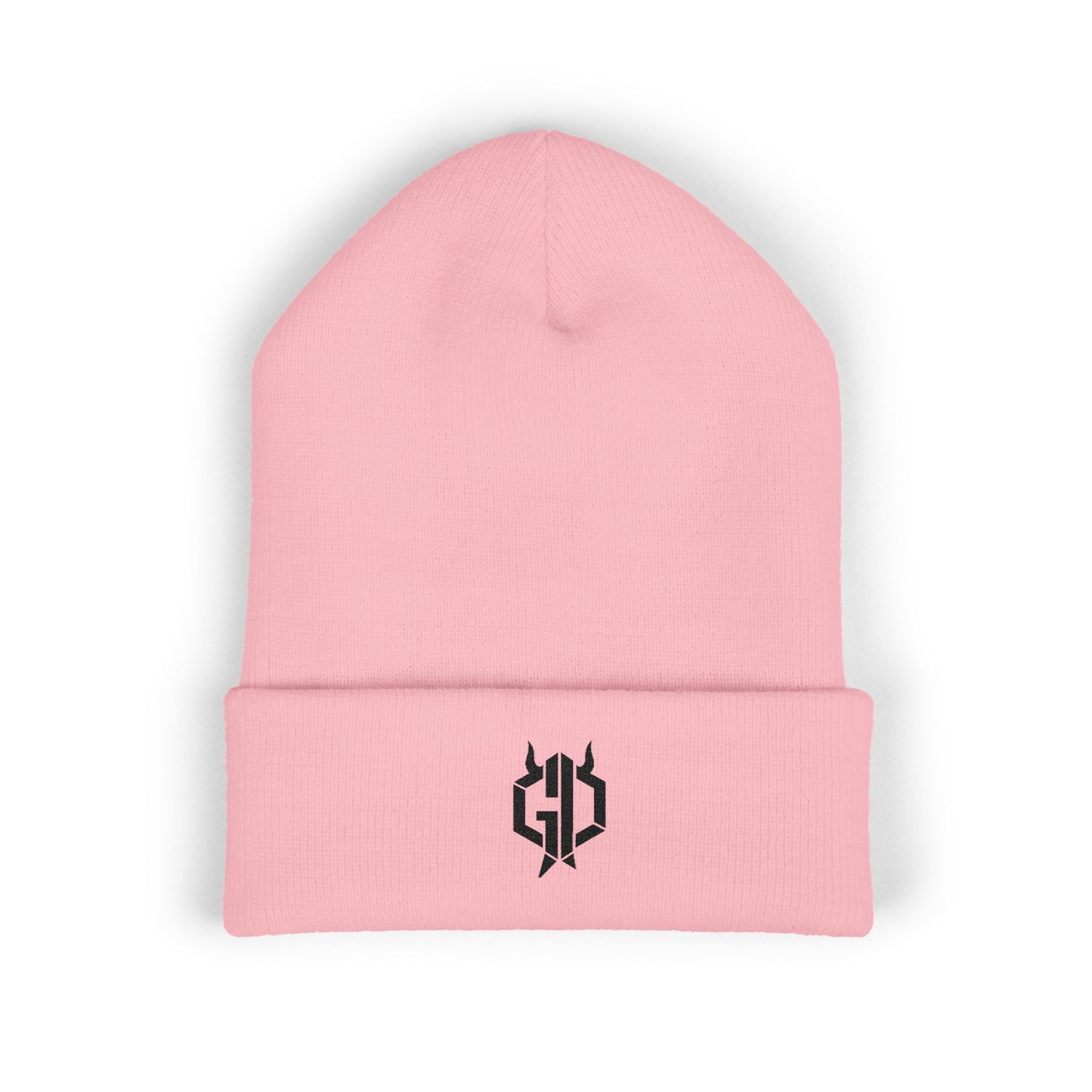 Embroidered Gothic Beanie