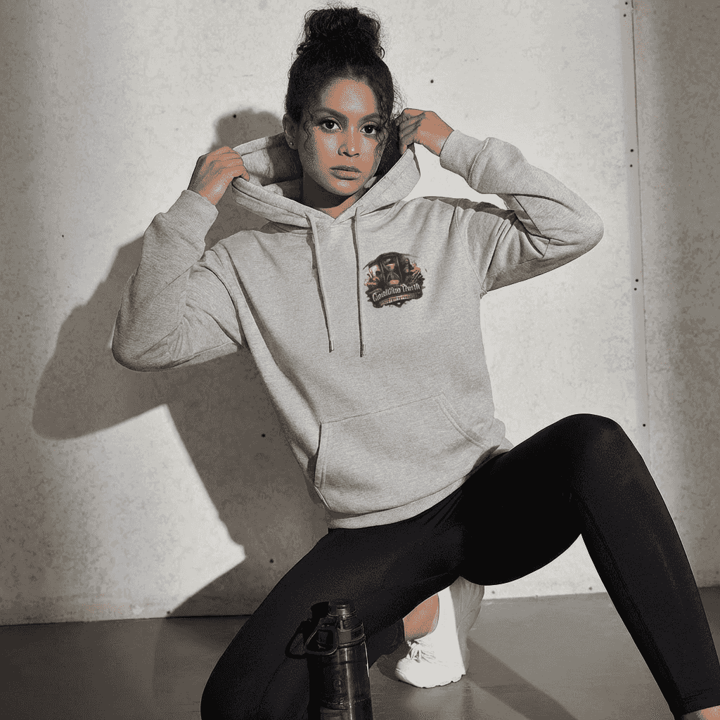 Gambling Death Hoodie — Grim Reaper Hooded Sweatshirt