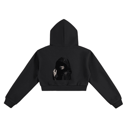 Essential Cropped Hoodie – Trendy Streetwear

