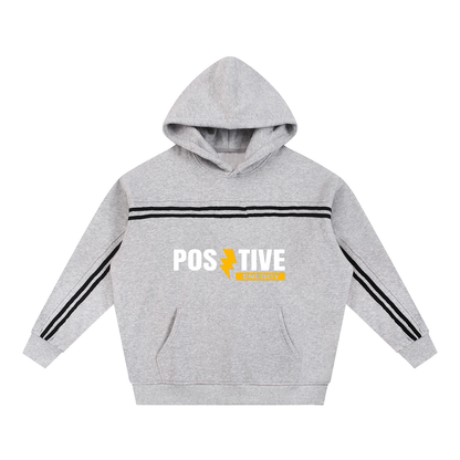 Sun Fade Contrast Tape Fleece Hoodie
