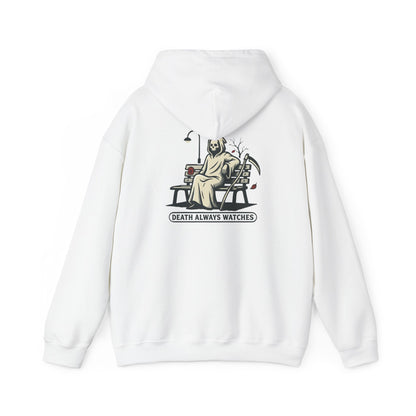 Death always watches hoodies