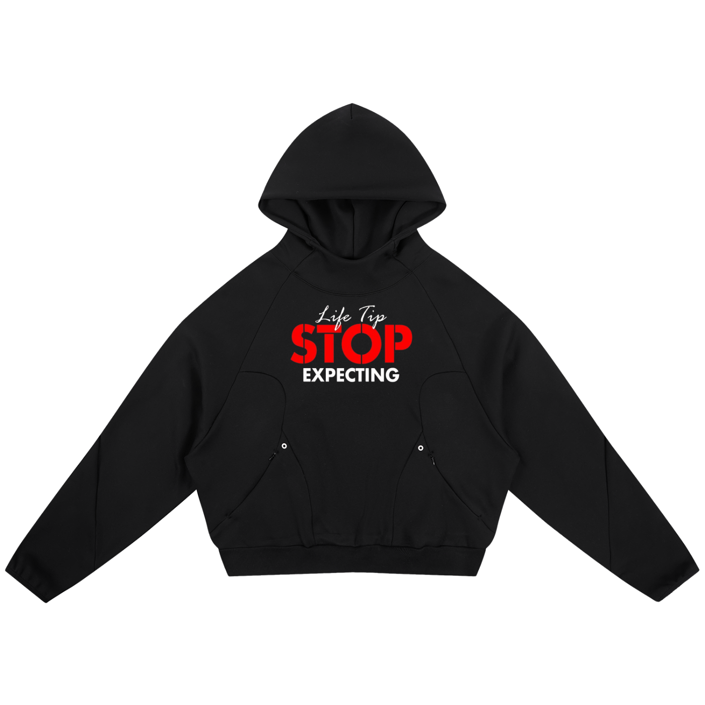 Curved Panel stop expecting Hoodie