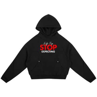 Curved Panel stop expecting Hoodie