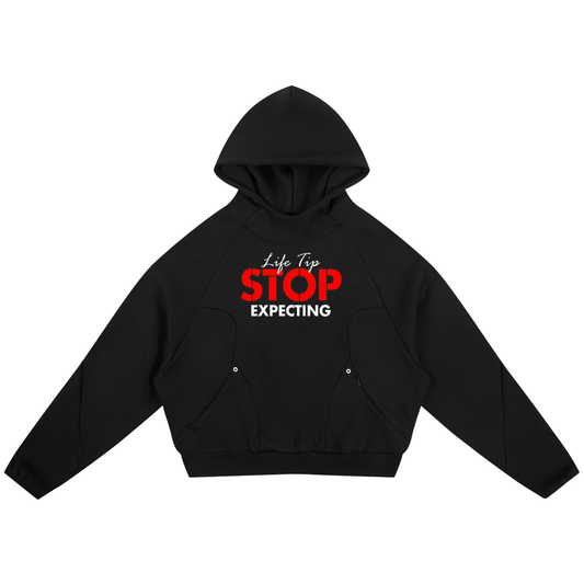 Curved Panel stop expecting Hoodie