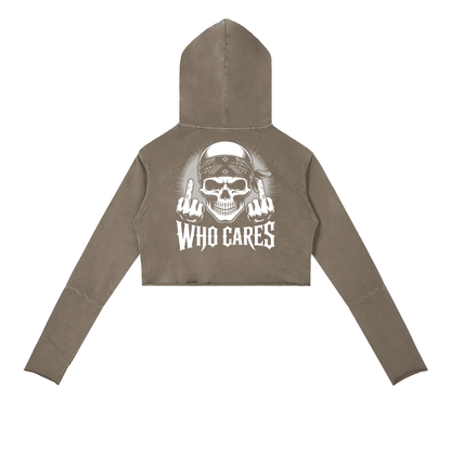 Gambling death Vintage Washed Raw Edge Hoodie