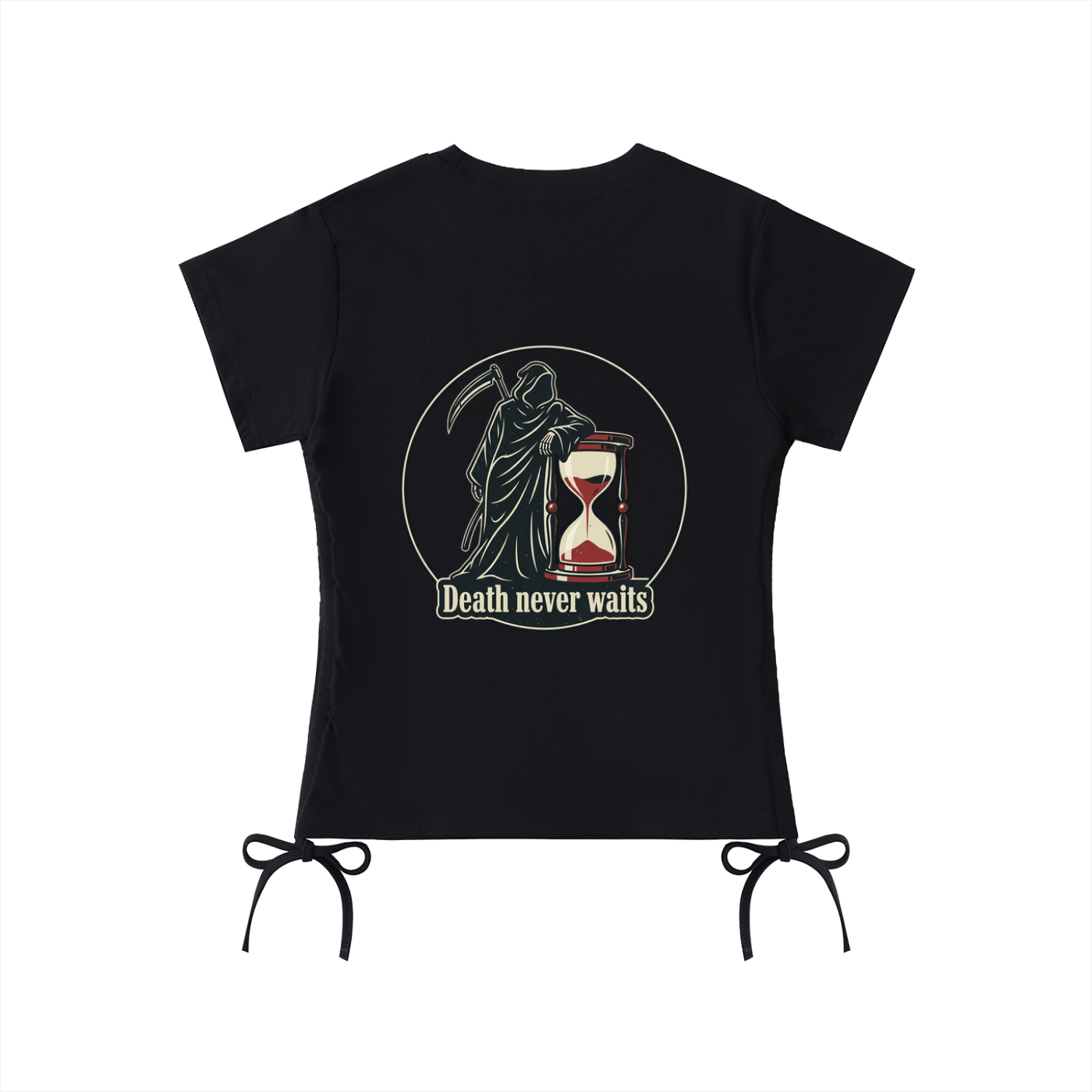 Death never waits Drawstring T-Shirt