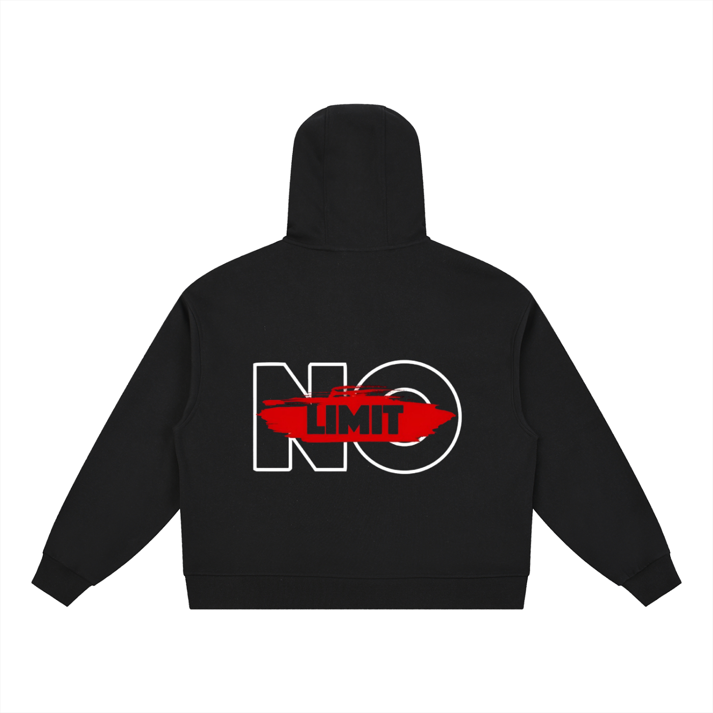 Boxy Button no limit Hoodie