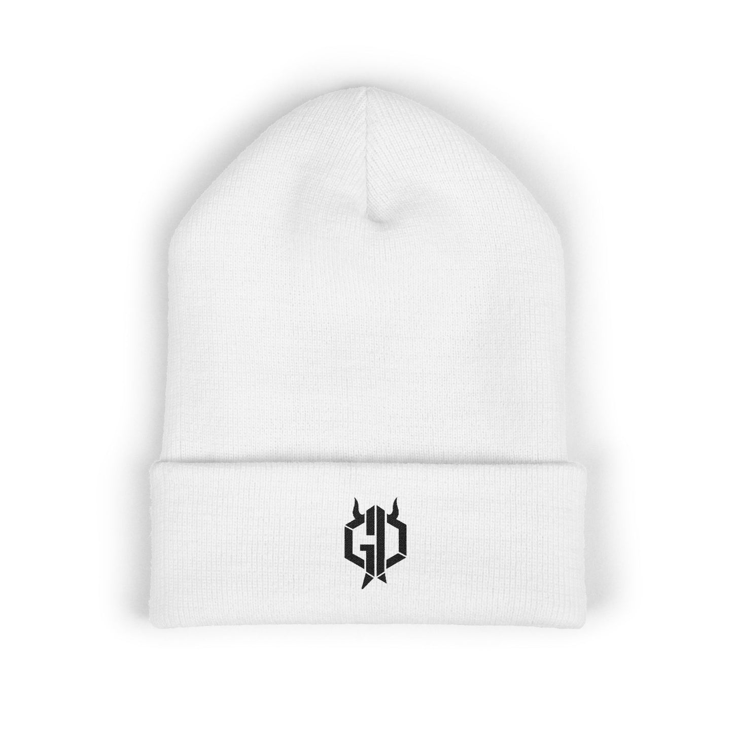 Embroidered Gothic Beanie