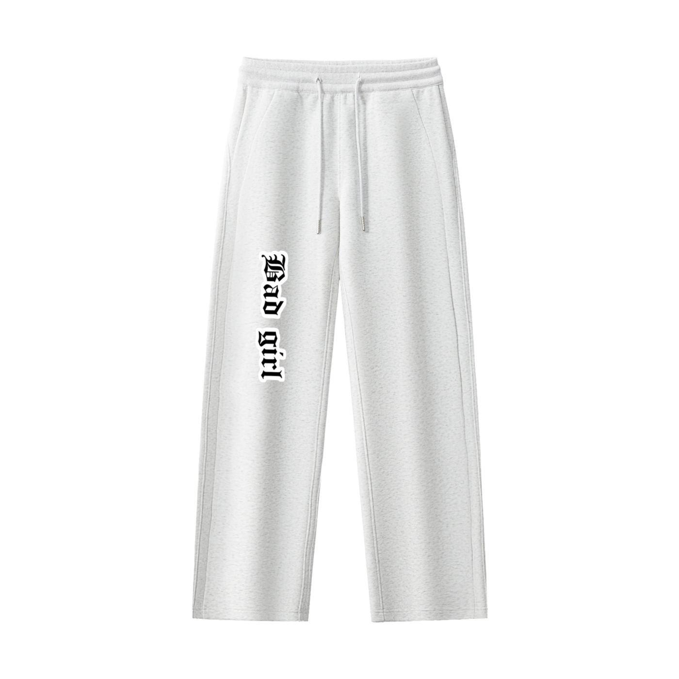 Essential Drawstring Straight-Leg Sweatpants