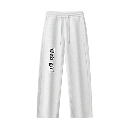 Essential Drawstring Straight-Leg Sweatpants