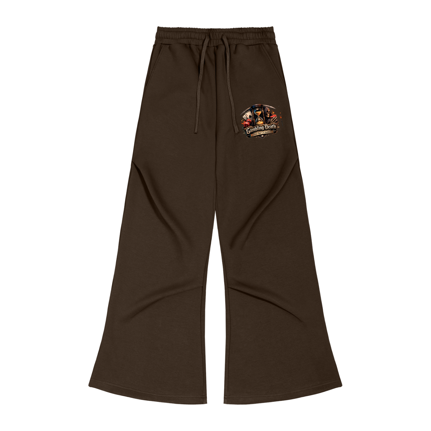 Wide Leg Drawstring Sweatpants