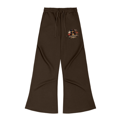 Wide Leg Drawstring Sweatpants