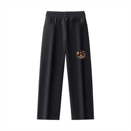 Essential Drawstring Straight-Leg Sweatpants