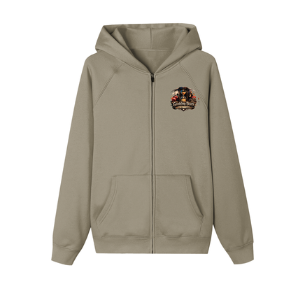 Stop expecting Zip-up Fleece Hoodie
