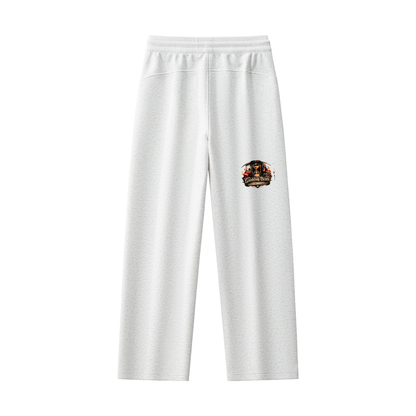 Essential Drawstring Straight-Leg Sweatpants