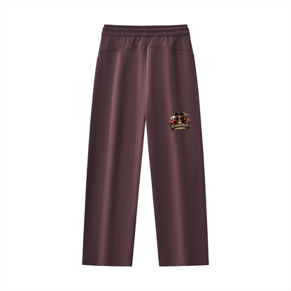 Essential Drawstring Straight-Leg Sweatpants