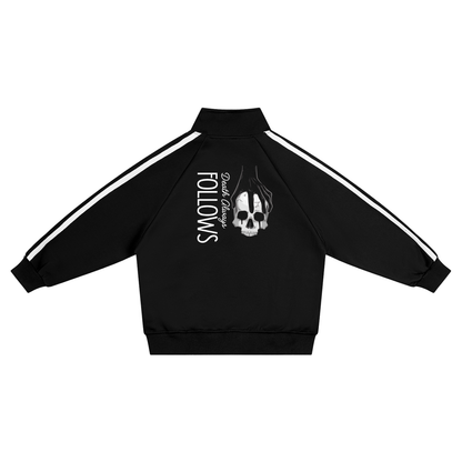 Death always follows kids Coach Jacket