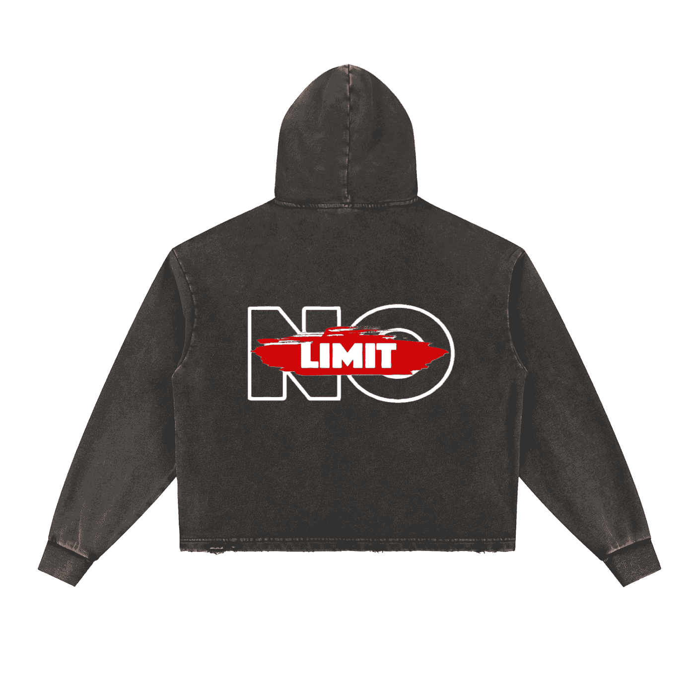 Buy Gambling Death Vintage Washed Frayed-Hem Hoodie Now