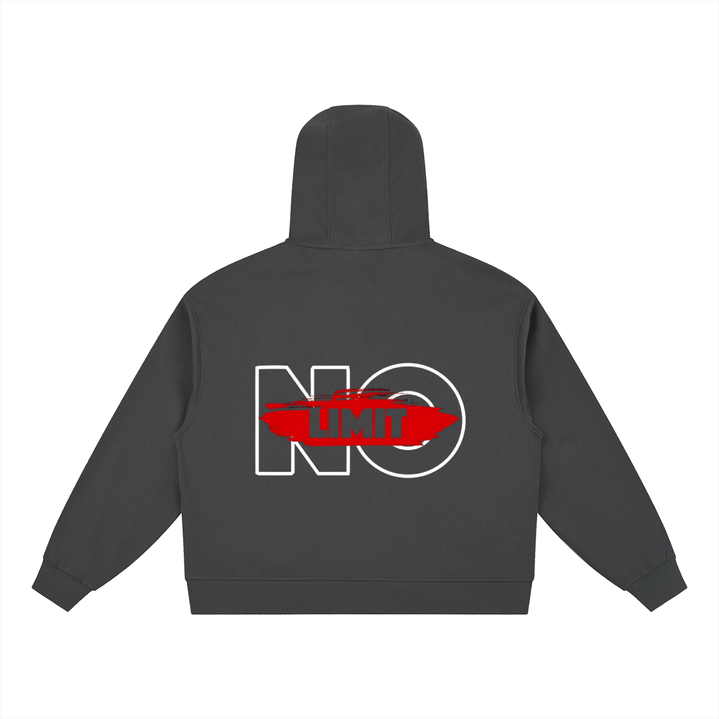 Boxy Button no limit Hoodie