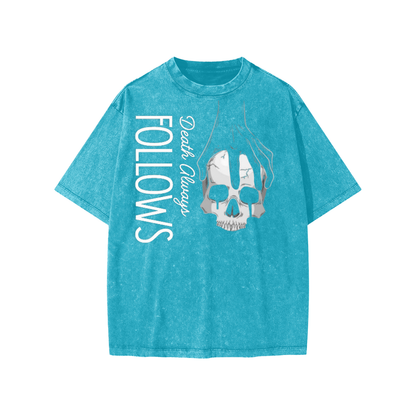 Death always follows Kids' T-Shirt