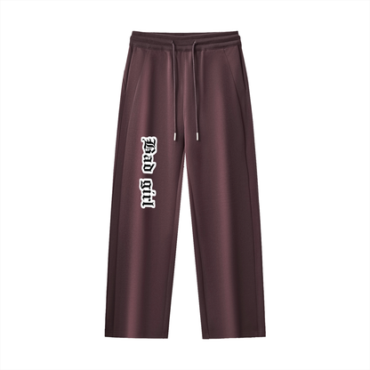Essential Drawstring Straight-Leg Sweatpants