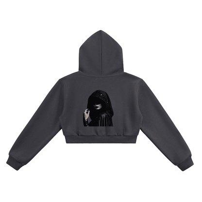 Essential Cropped Hoodie – Trendy Streetwear

