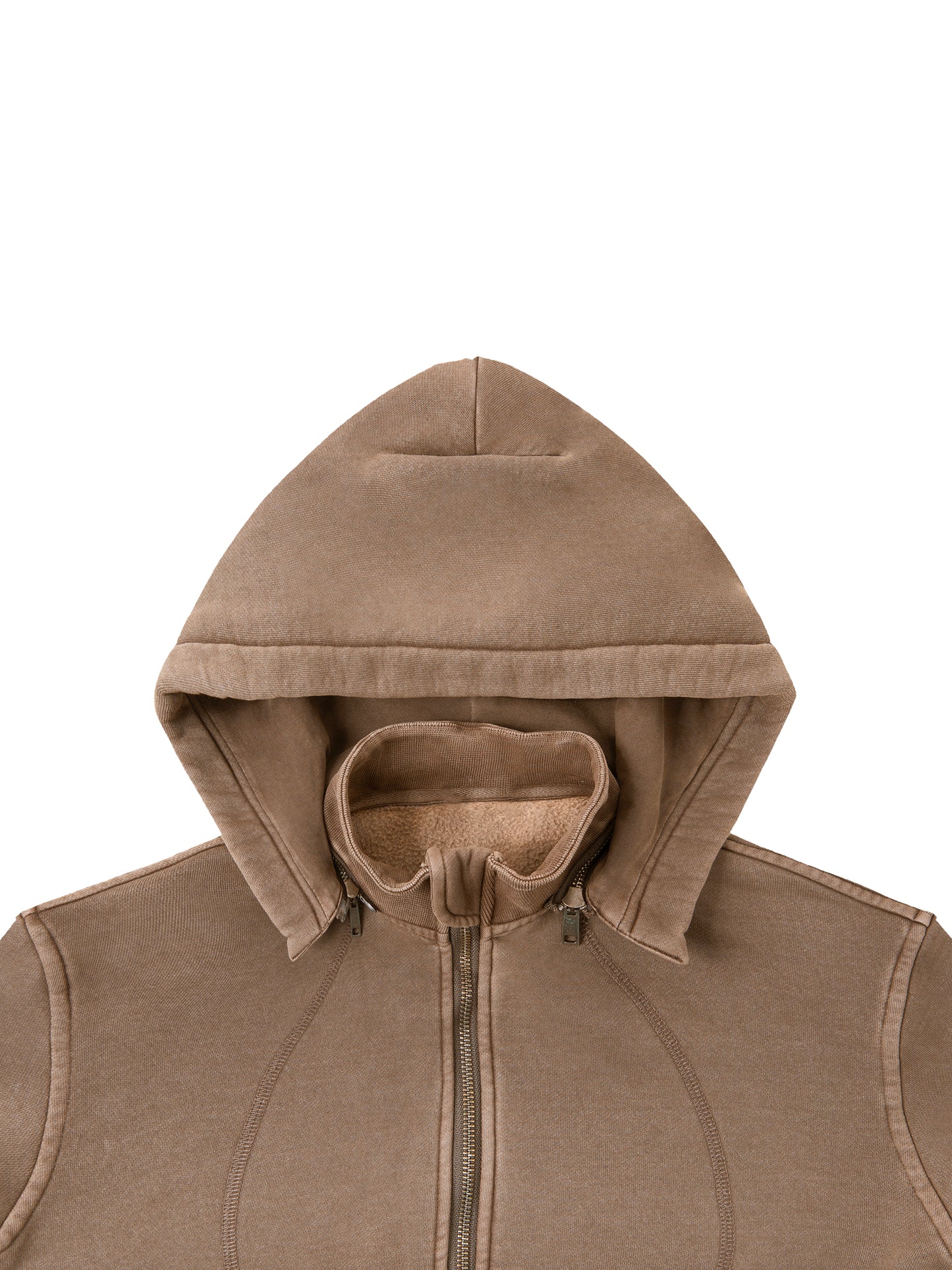 Vintage Washed Cropped no limit Hoodie